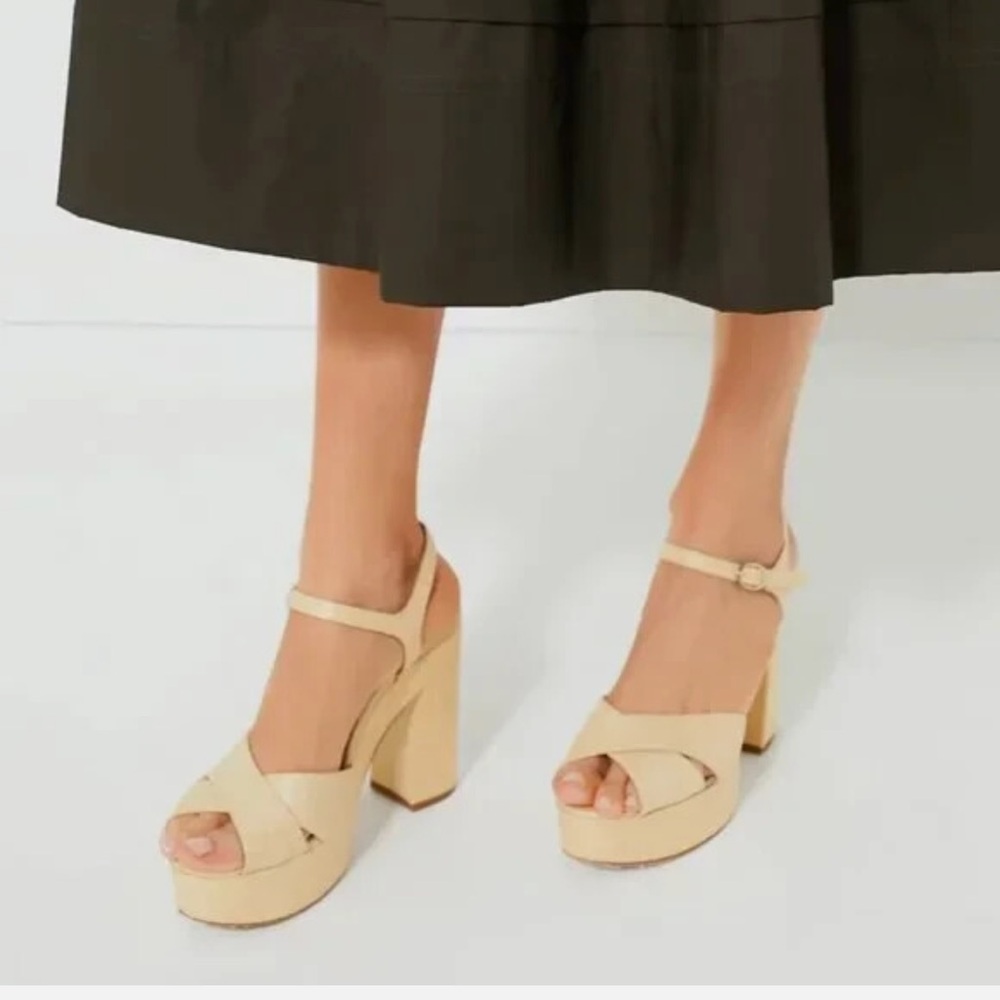 New Tuckernuck Raffia Pippa‎ Platform Heels